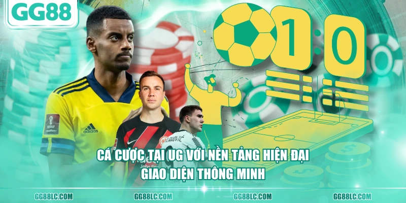 Cá cược tại UG với nền tảng hiện đại, giao diện thông minh