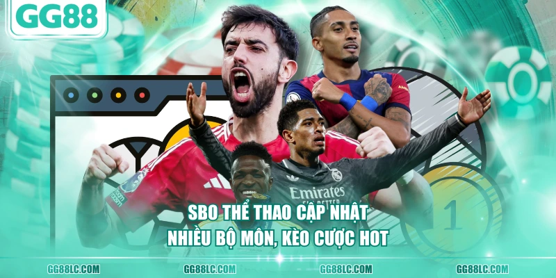 SBO thể thao cập nhật nhiều bộ môn, kèo cược HOT