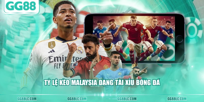 Tỷ lệ kèo Malaysia dạng Tài Xỉu bóng đá