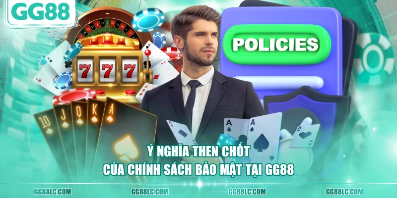 Ý nghĩa then chốt của chính sách bảo mật tại GG88